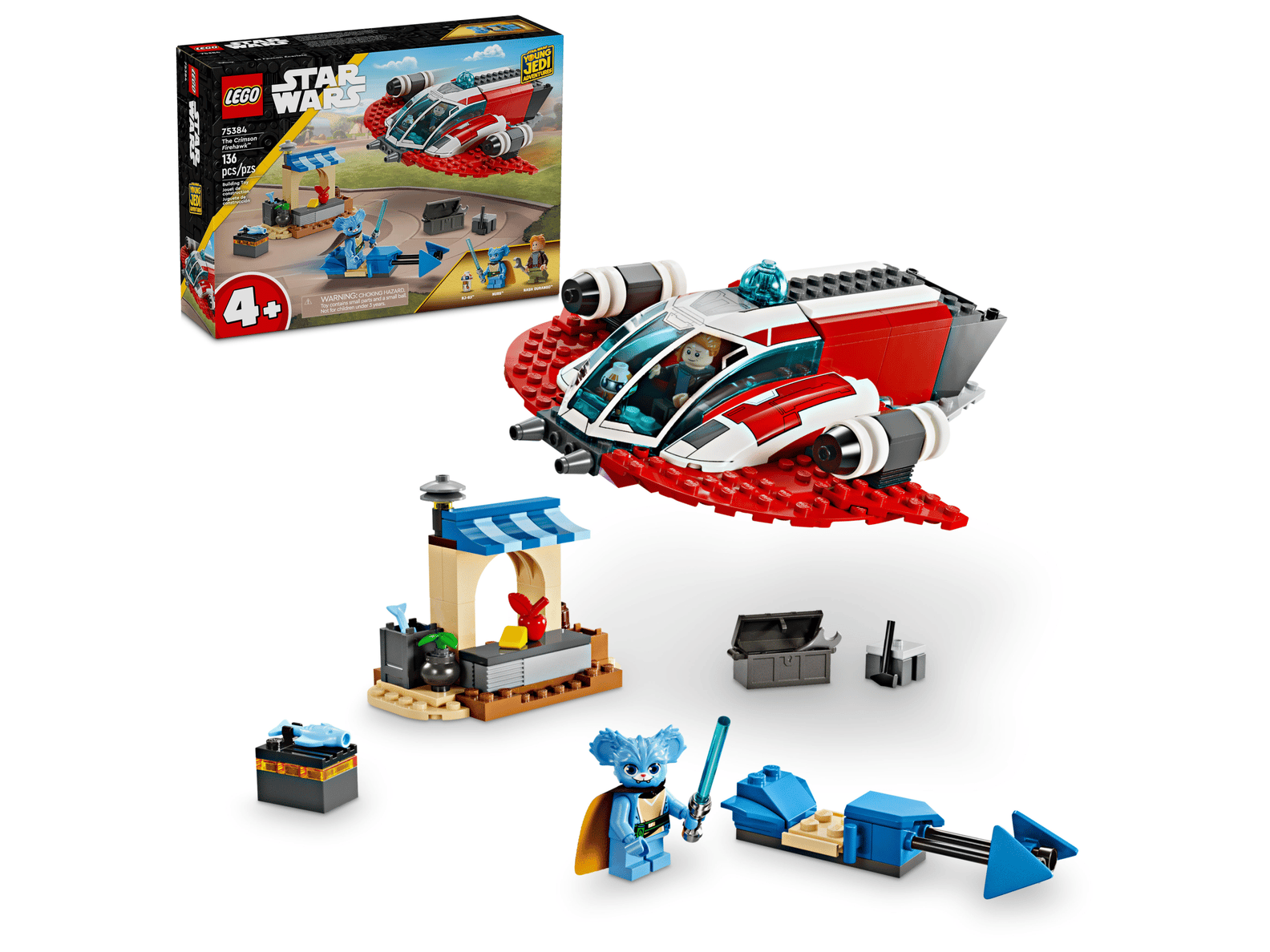 LEGO Star Wars 75384 - Crimson Firehawk