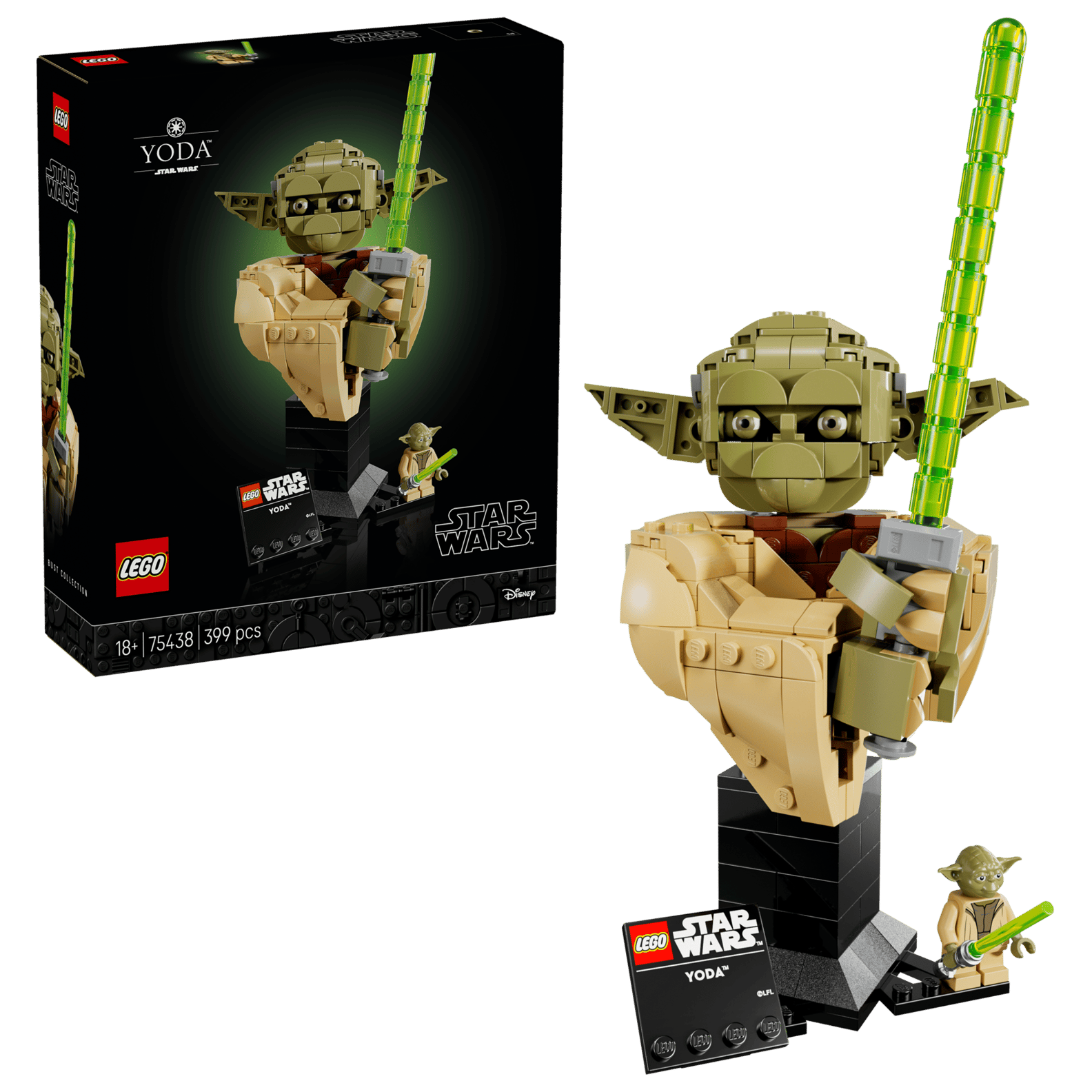LEGO Star Wars 75438 - Yoda Büste