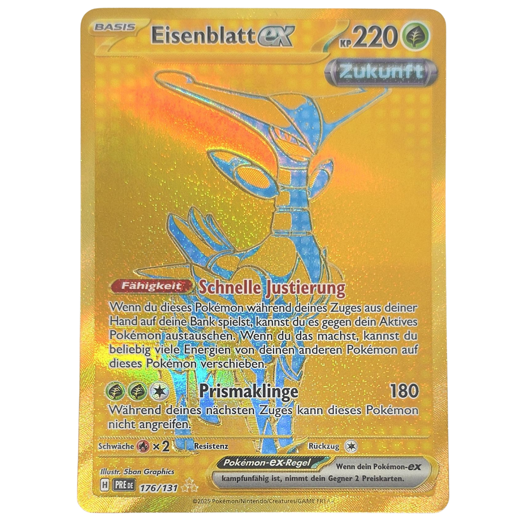 Pokemon: Iron Leaves ex - Prismatic Evolutions (PRE 176) - Einzelkarte