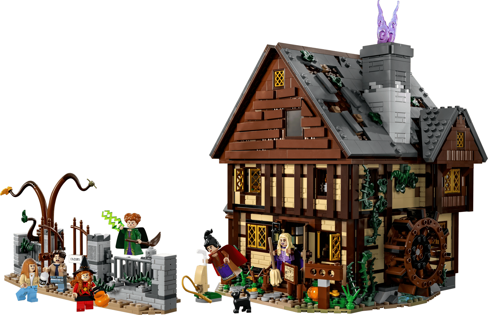 LEGO Ideas Disney Hocus Pocus: The Sanderson Sisters' Cottage – Set 21341
