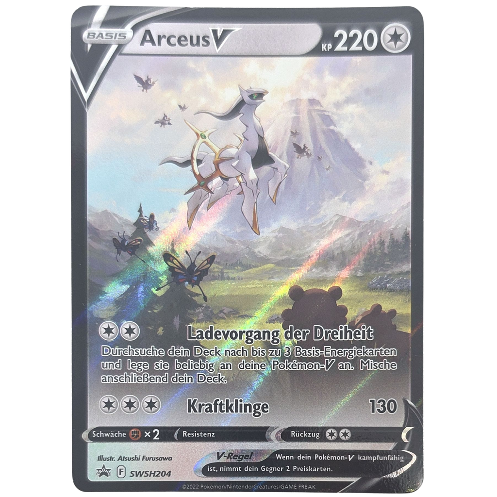 Pokemon: Arceus V - SWSH Black Star Promos (204) - Einzelkarte