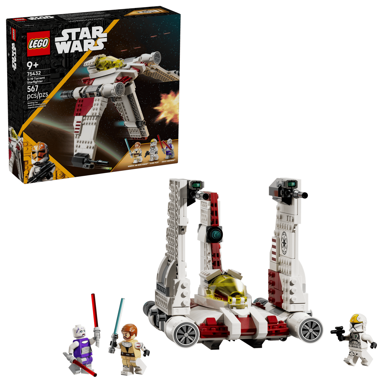 LEGO Star Wars 75432 - V-19 Torrent-Sternjäger