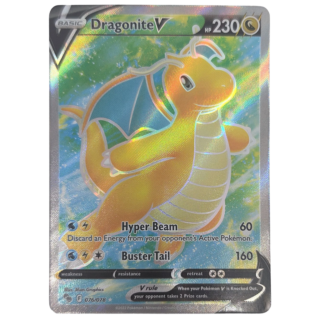 Pokémon: Dragonite V – Pokémon GO (PGO 076) – Einzelkarte