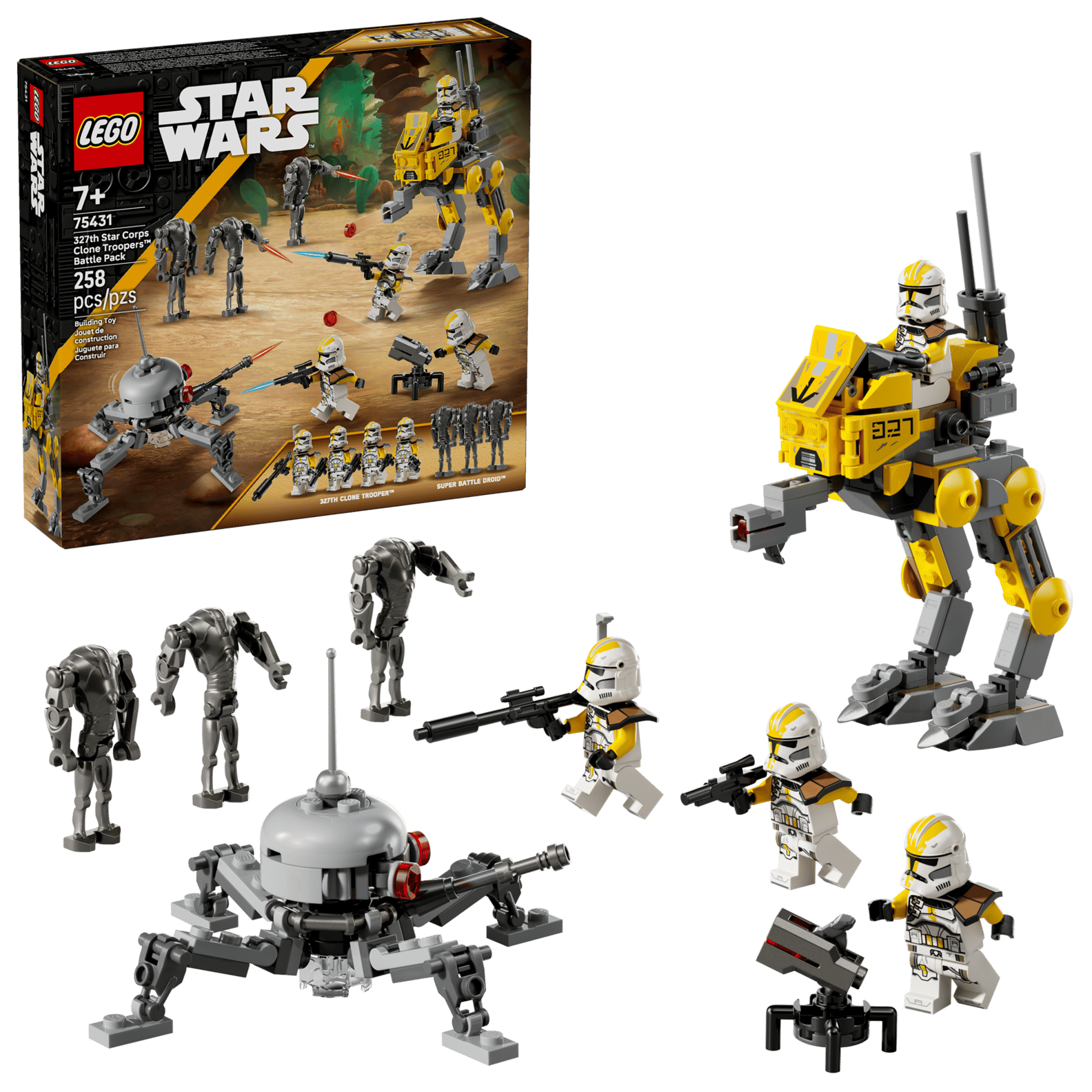 LEGO Star Wars 75431 - Klonsoldaten des 327. Sternenkorps Battlepack