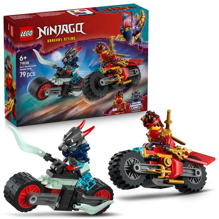 LEGO Ninjago 71838 - Kais Motorradrennen