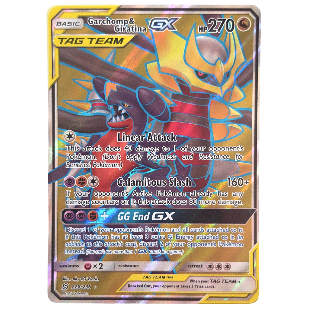 Pokemon: Garchomp & Giratina GX - Unified Minds (UNM 228) - Einzelkarte