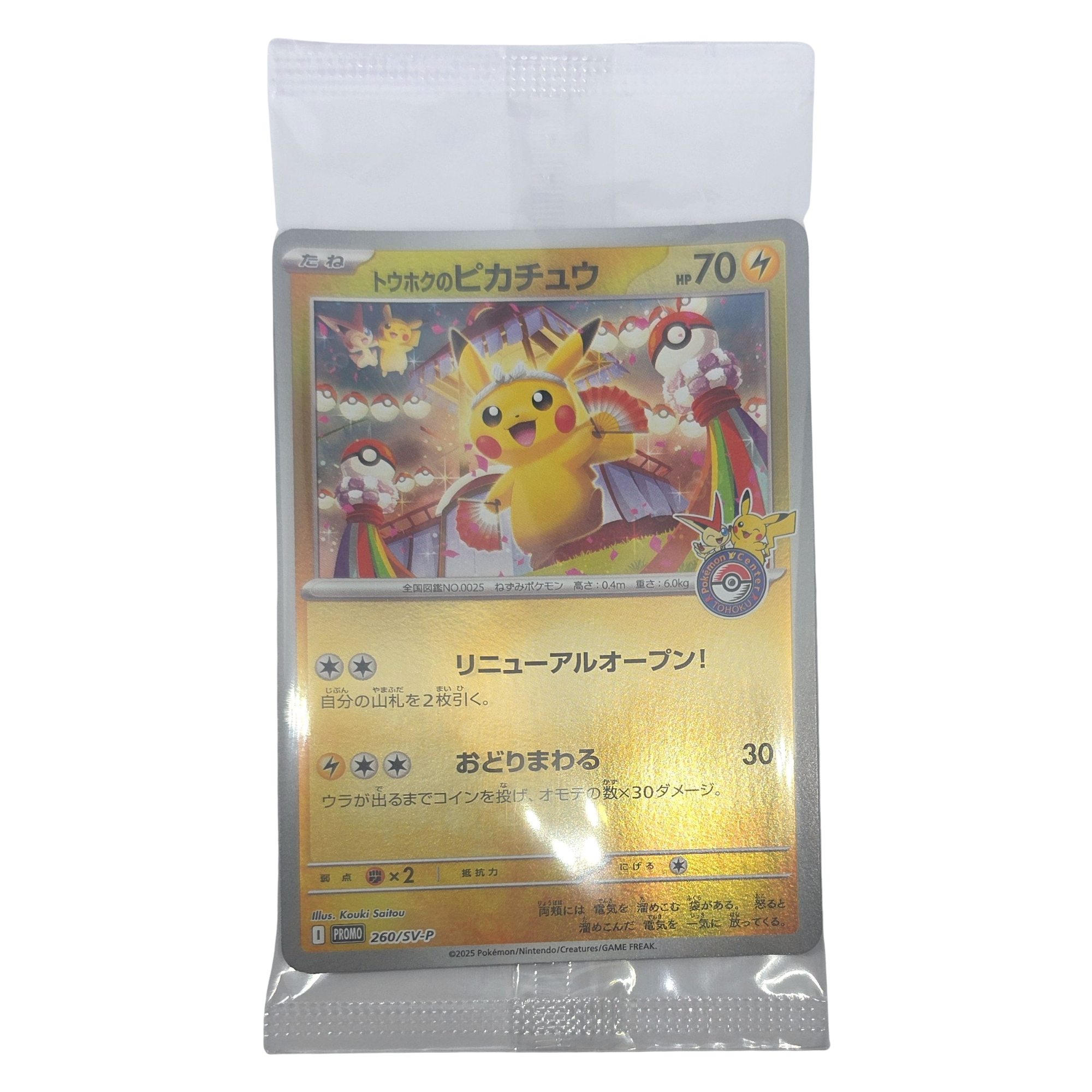 Pokemon: Tohoku's Pikachu - Scarlet & Violet Promos (260) - Einzelkarte