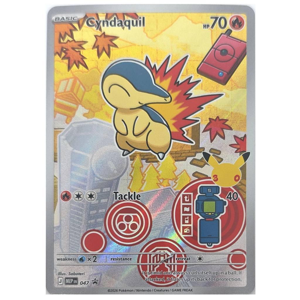 Pokémon: Cyndaquil – MEP Black Star Promos (MEP 047) – Einzelkarte