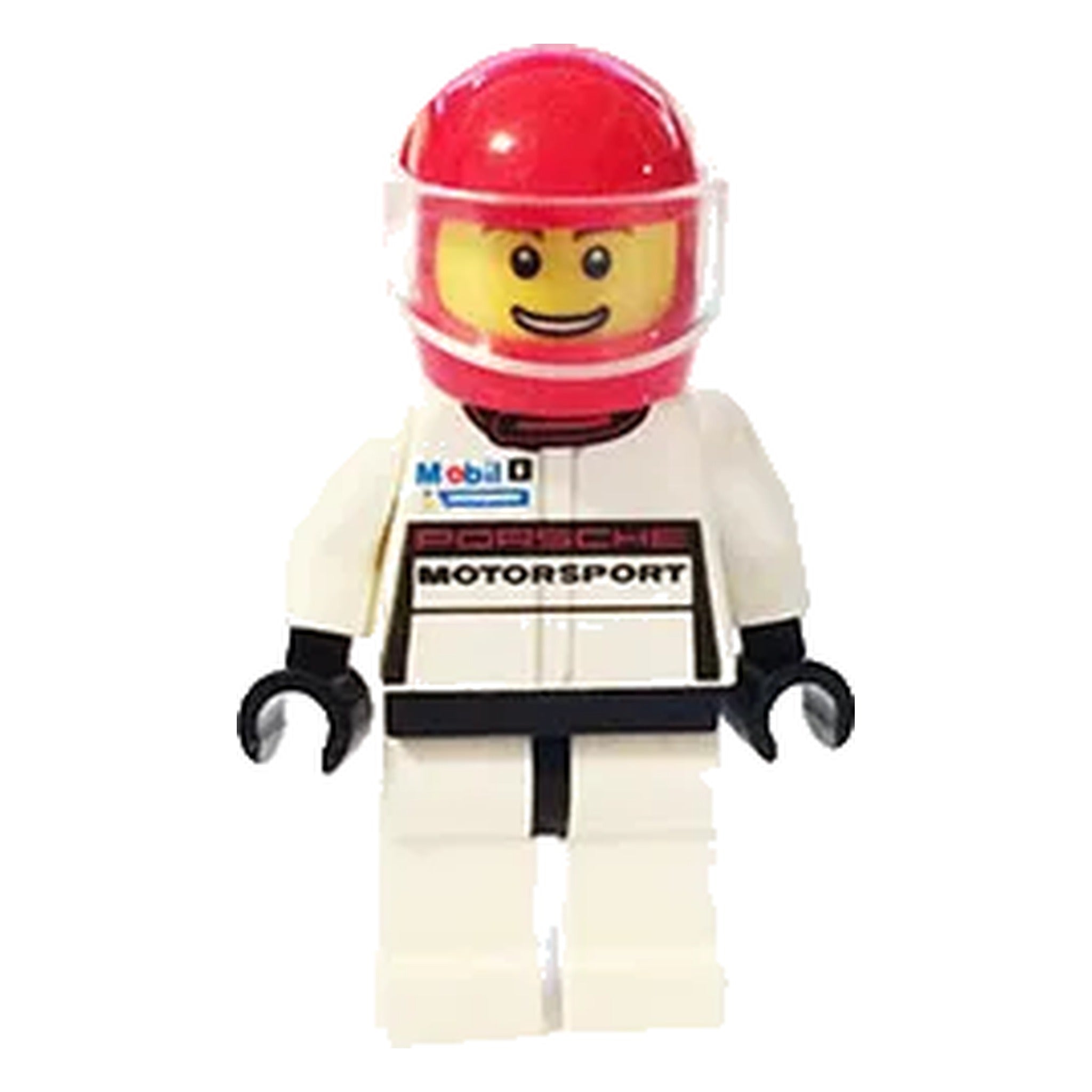 LEGO® Minifigur Porsche 911 GT Driver sc009 – Gebr.