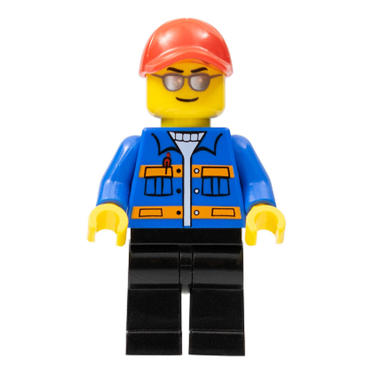 LEGO® Minifigur Race Marshal sc010 – Gebr.