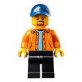 LEGO® Minifigur Race Official sc029 – Gebr.