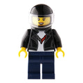LEGO® Minifigur 1968 Chevrolet Corvette Driver sc089 – Gebr.