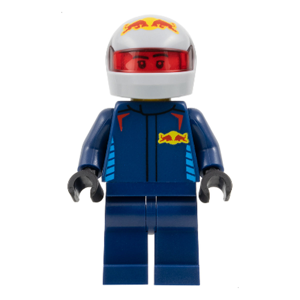 LEGO® Minifigur Oracle Red Bull Racing RB20 Fahrer sc123 – Neu