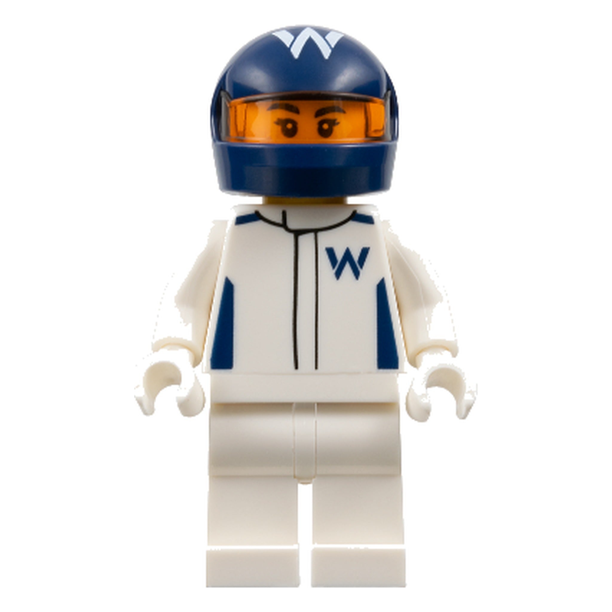 LEGO® Minifigur Williams Racing FW46 Driver sc129 – Gebr.