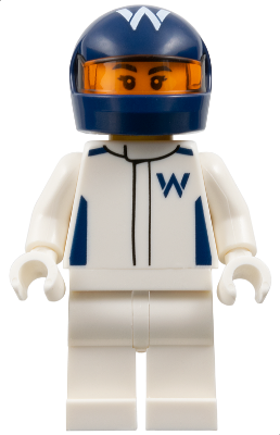 LEGO® Minifigur Williams Racing FW46 Driver sc129