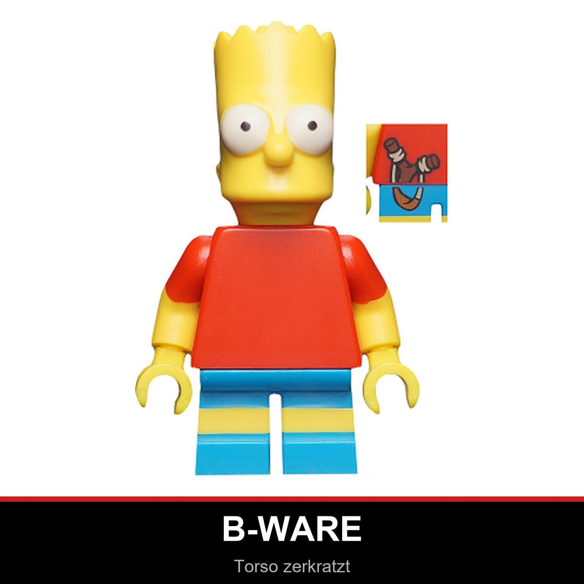 LEGO® Minifigur Bart Simpson (The Simpsons Serie 1) sim008 – B-Ware