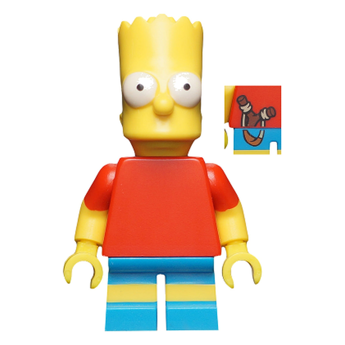 LEGO® Minifigur Bart Simpson (The Simpsons Série 1) sim008 – Usé