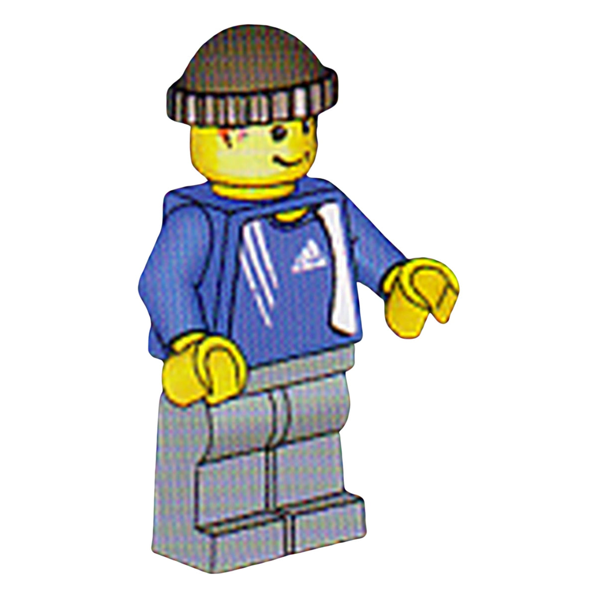LEGO® Minifigur Soccer Player soc129s – Gebr.