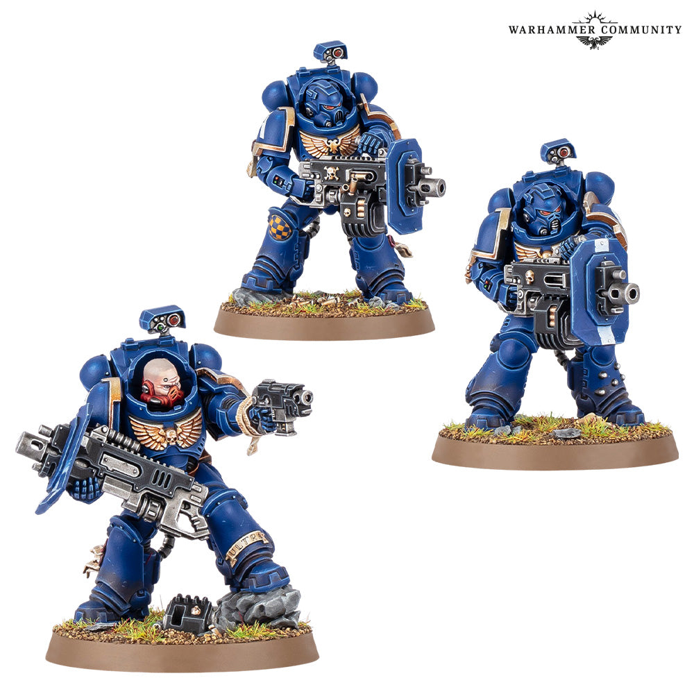 Warhammer 40,000: Space Marines – Eradicator Squad mit schweren Boltern