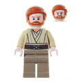 LEGO® Minifigur Obi-Wan Kenobi (Dark Tan Legs) sw0362 – Gebr.