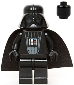 LEGO® Minifigur Darth Vader (Black Head) sw0386