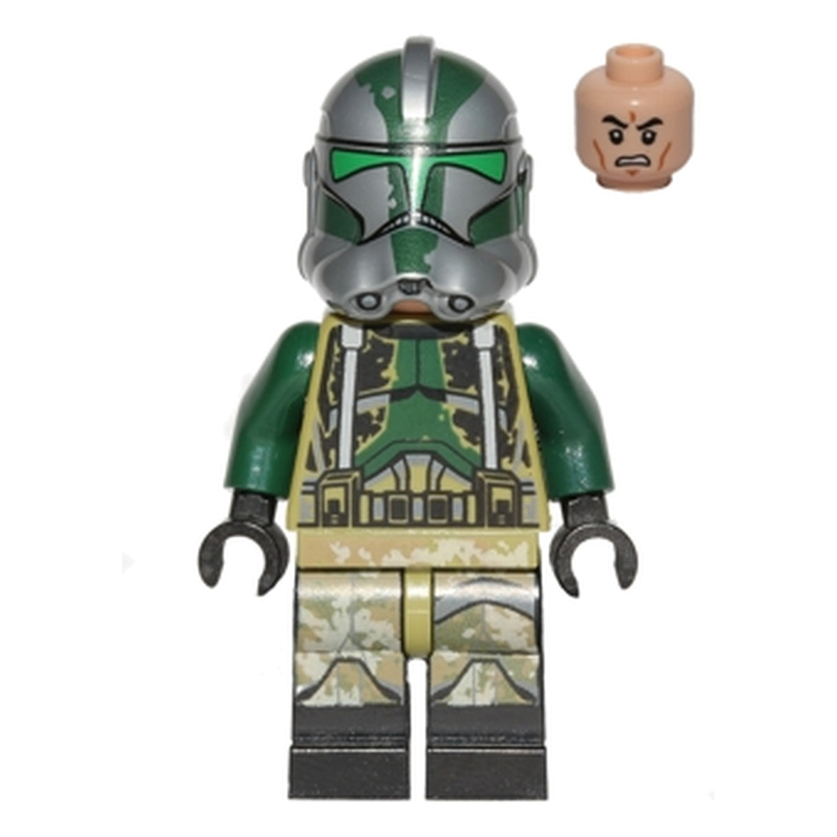 LEGO® Minifigure Clone Trooper Commander Gree sw0528 - Used