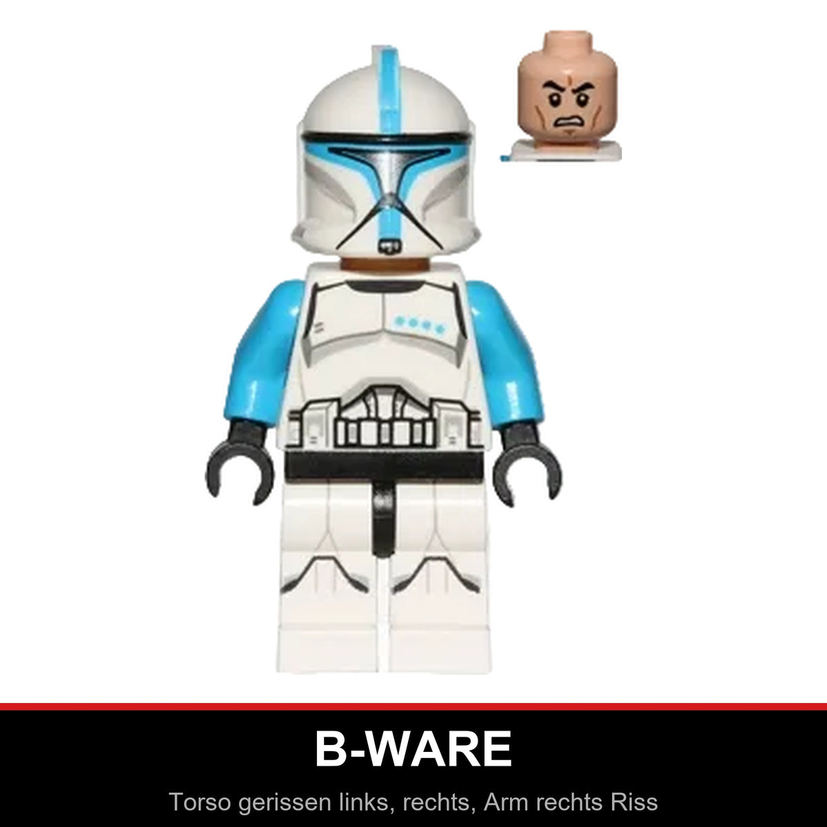 LEGO® Minifigur Clone Trooper Lieutenant (Phase 1) sw0629 – B-Ware