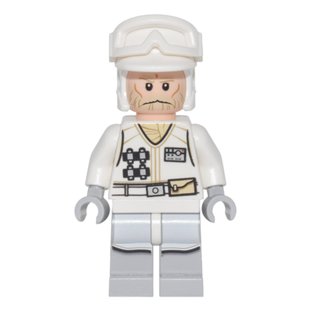 LEGO® Minifigur Hoth Rebel Trooper White Uniform (Tan Beard, without Backpack) sw0765 – Neu
