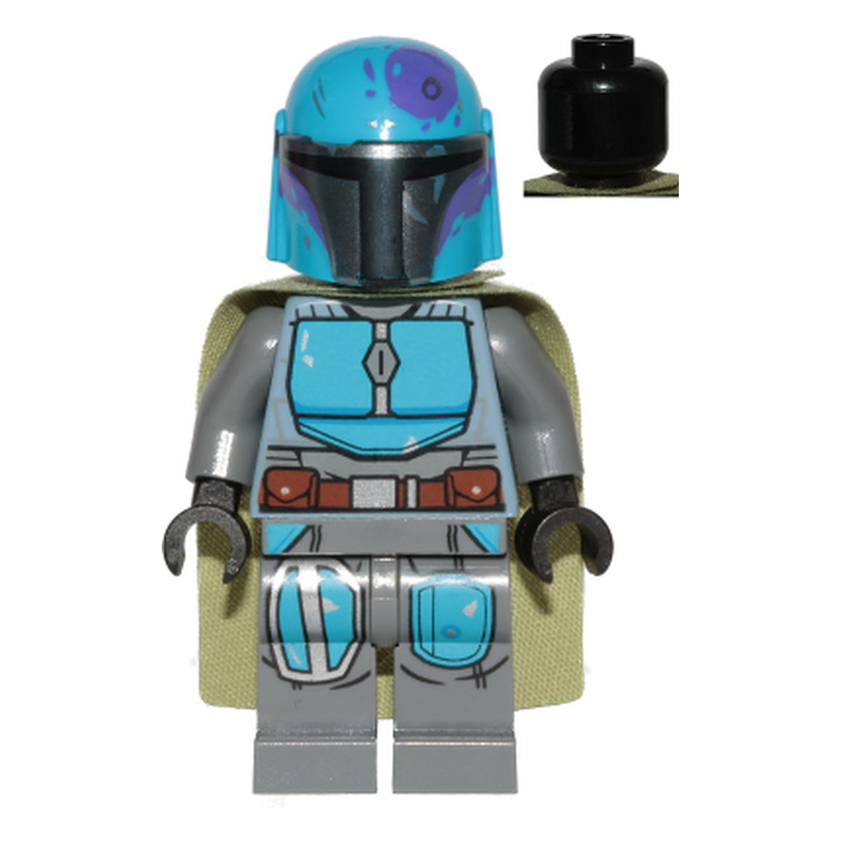 LEGO® Minifigur Mandalorian Tribe Warrior (Hewitt Dala) sw1080 – Gebr.