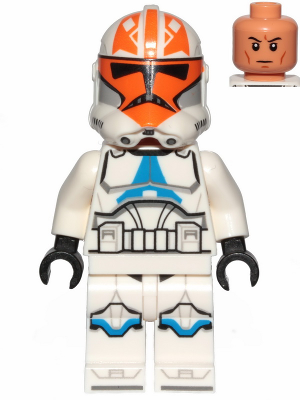 LEGO® Minifigur Clone Trooper, 501st Legion, 332nd Company (Phase 2) sw1097
