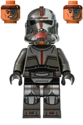 LEGO® Minifigur Clone Commando Sergeant Hunter, Experimental Unit Clone Force 99 sw1148