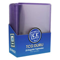 TCG Guru: Toploader Regular 3" x 4" – 25 Stück