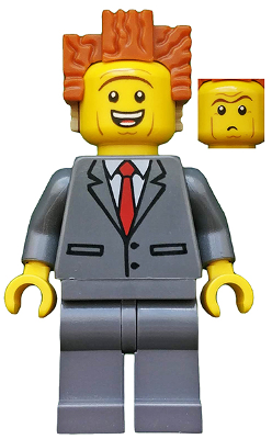 LEGO® Minifigur President Business tlm095 – Gebr.