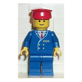 LEGO® Minifigur Railway Employee 1 trn046 – Gebr.