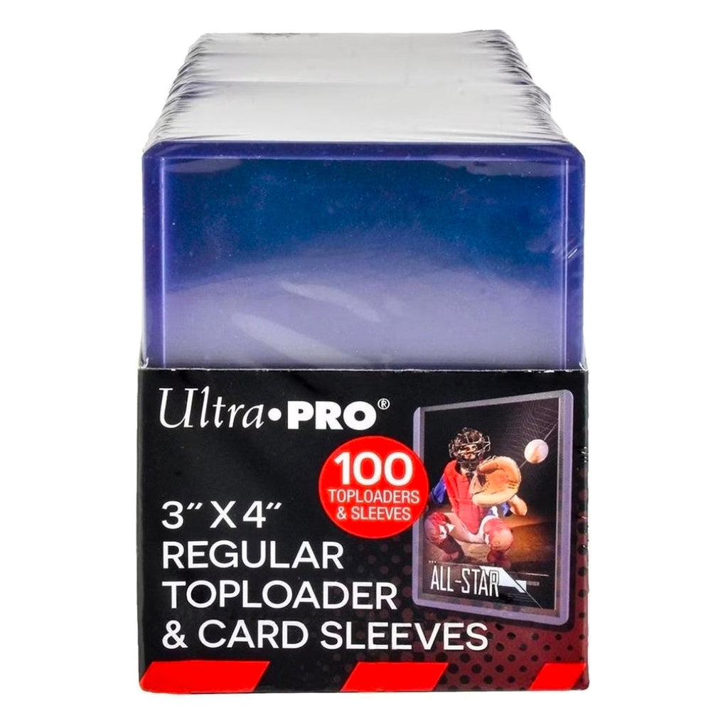 Ultra Pro: Toploader 3"x4" Regular & Penny Sleeves – 100 Stück