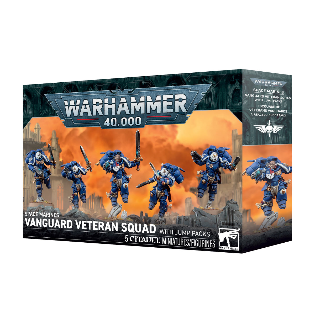 Warhammer 40,000: Space Marines – Vanguard Veteran Squad mit Sprungmodulen