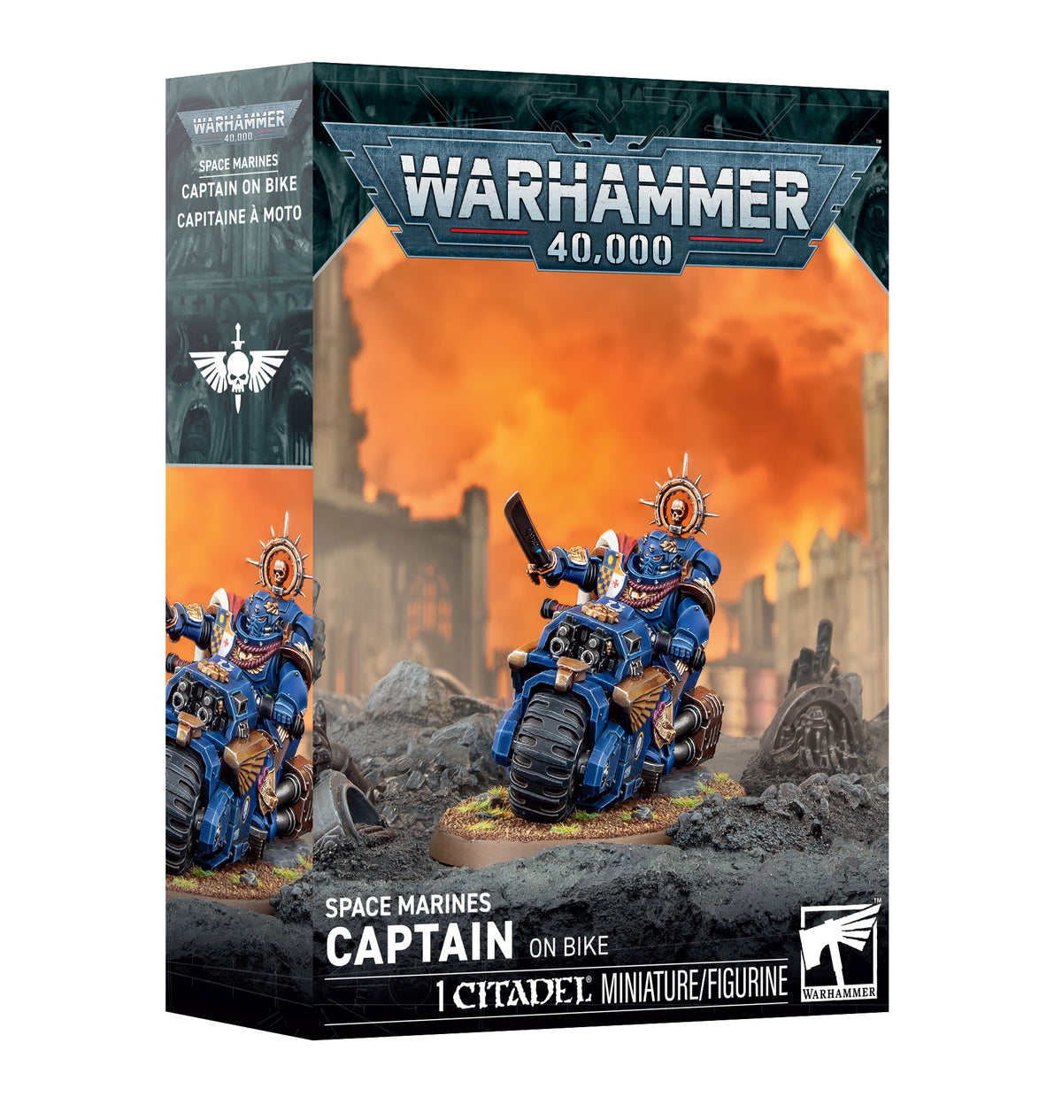 Warhammer 40,000: Space Marines – Captain auf Bike