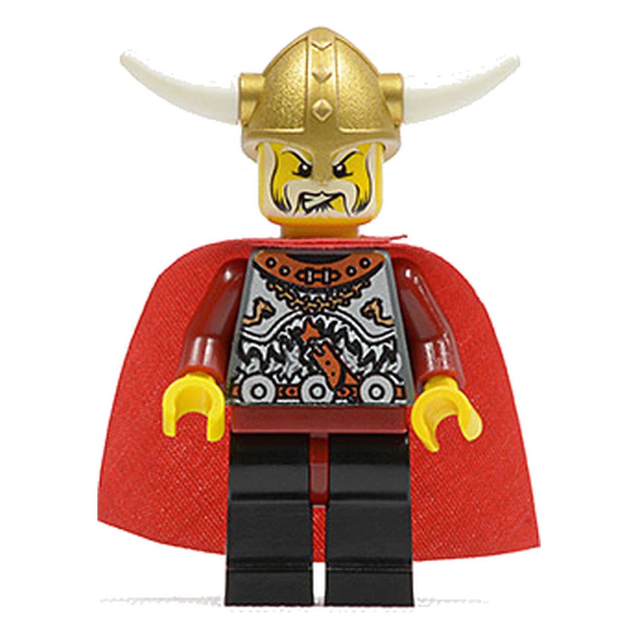 LEGO® Minifigur Viking Warrior 5b, Viking King vik011 – Gebr.