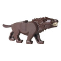 LEGO® Minifigur Warg mit schwarzer Nase (dunkelbraun) wargpb03c01 – Neu
