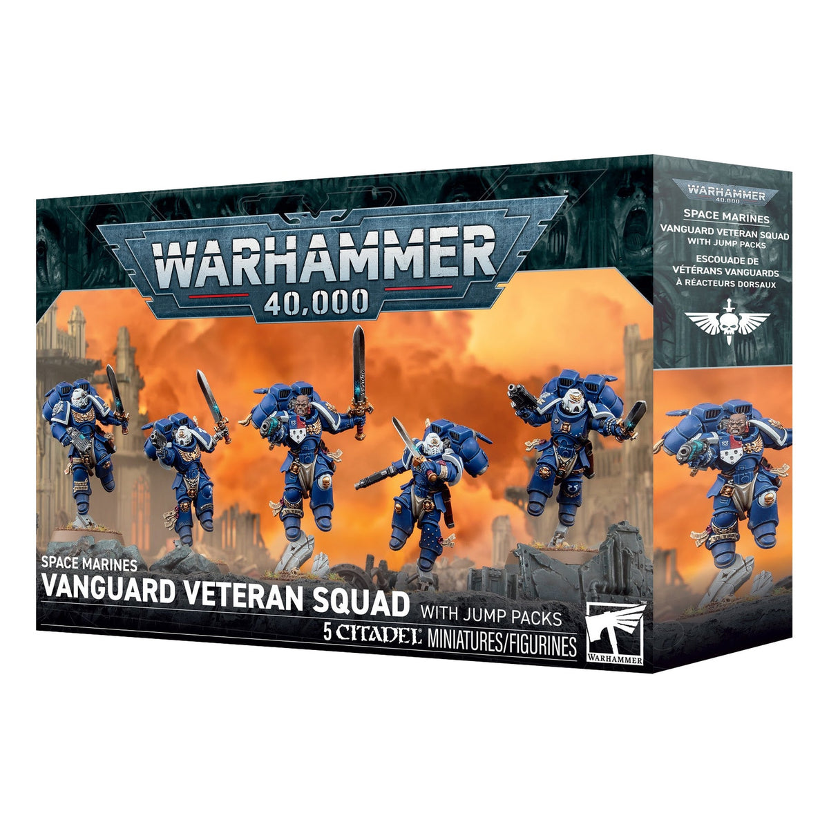 Warhammer 40,000: Space Marines – Vanguard Veteran Squad with Jump Packs