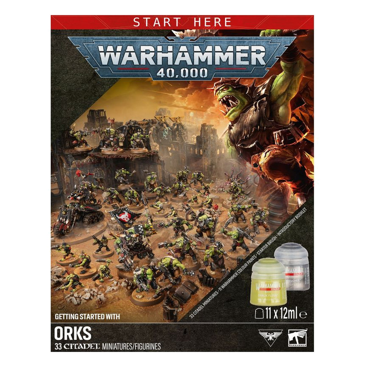 Warhammer 40,000 : Bien débuter avec les Orks (Français)