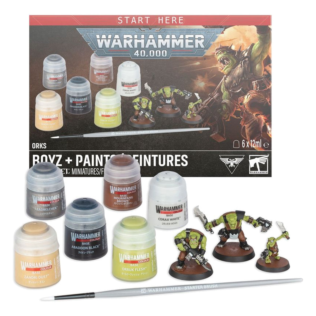Warhammer 40,000 : Orks + Peintures