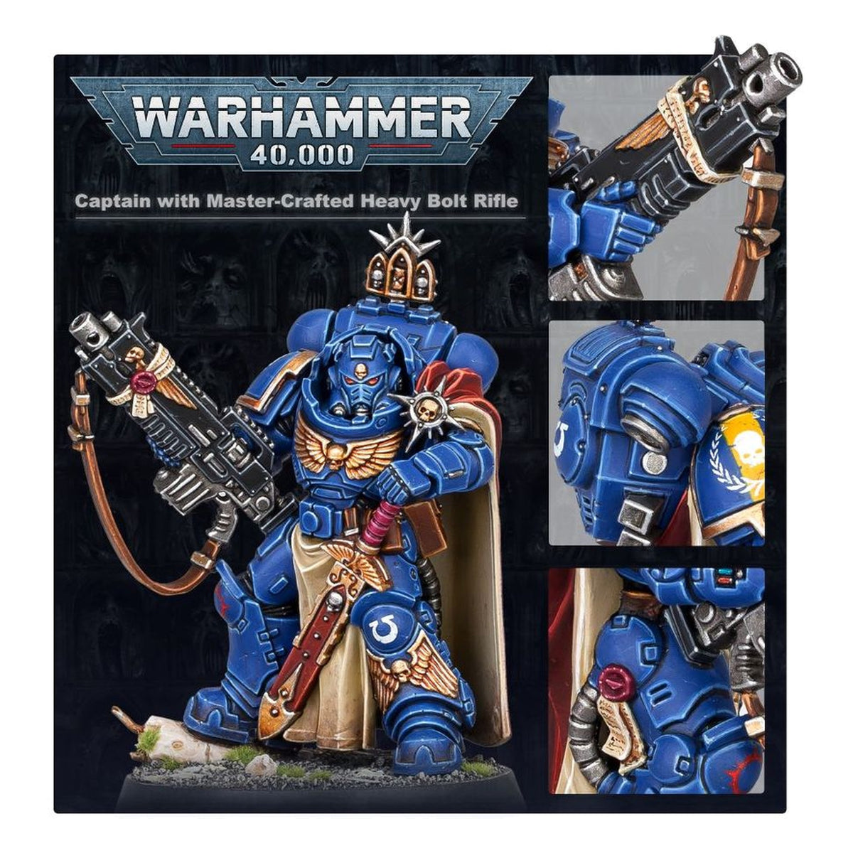 Warhammer 40,000: Space Marines – Capitaine en armure Gravis