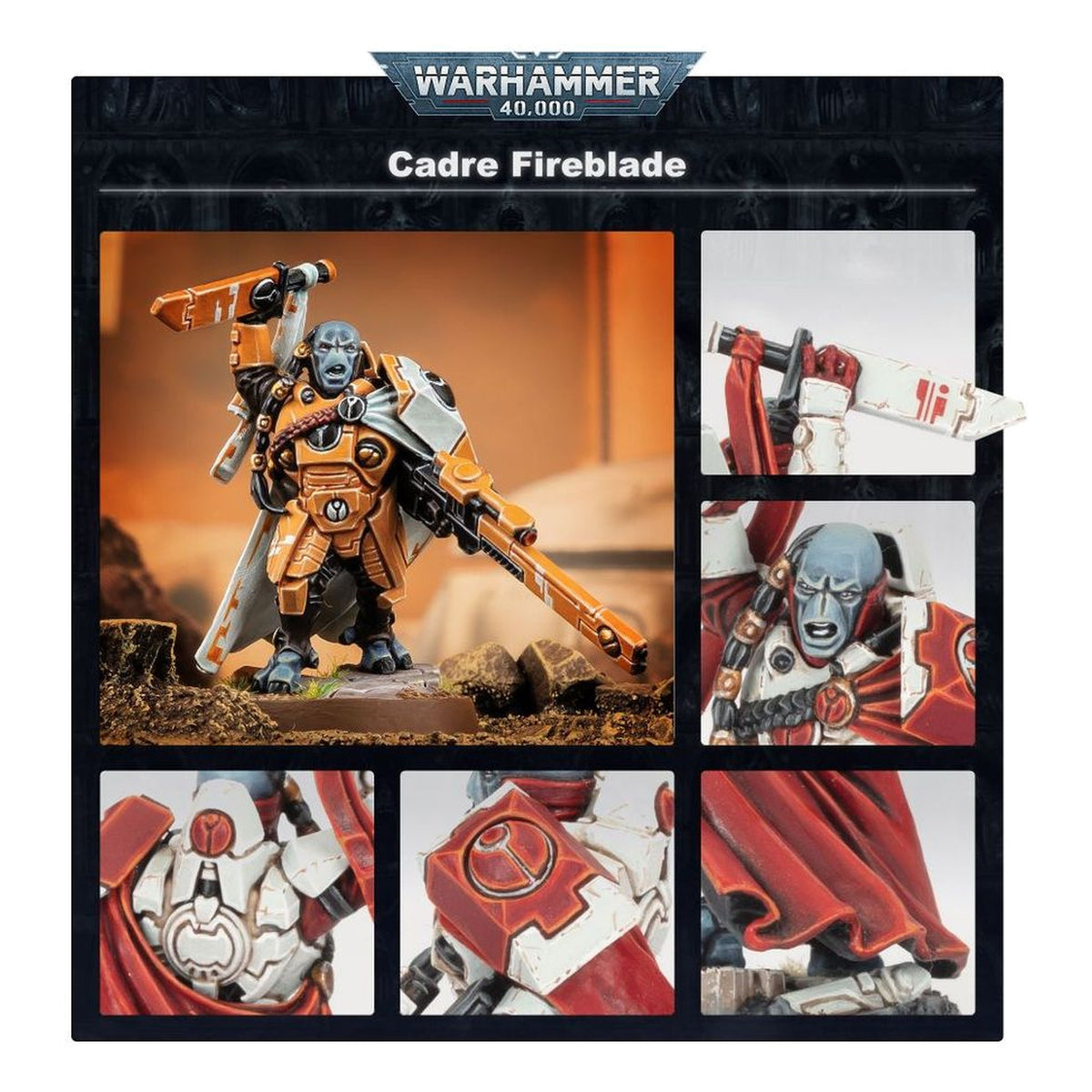 Warhammer 40,000: Empire T’au – Chef d'escouade Fireblade