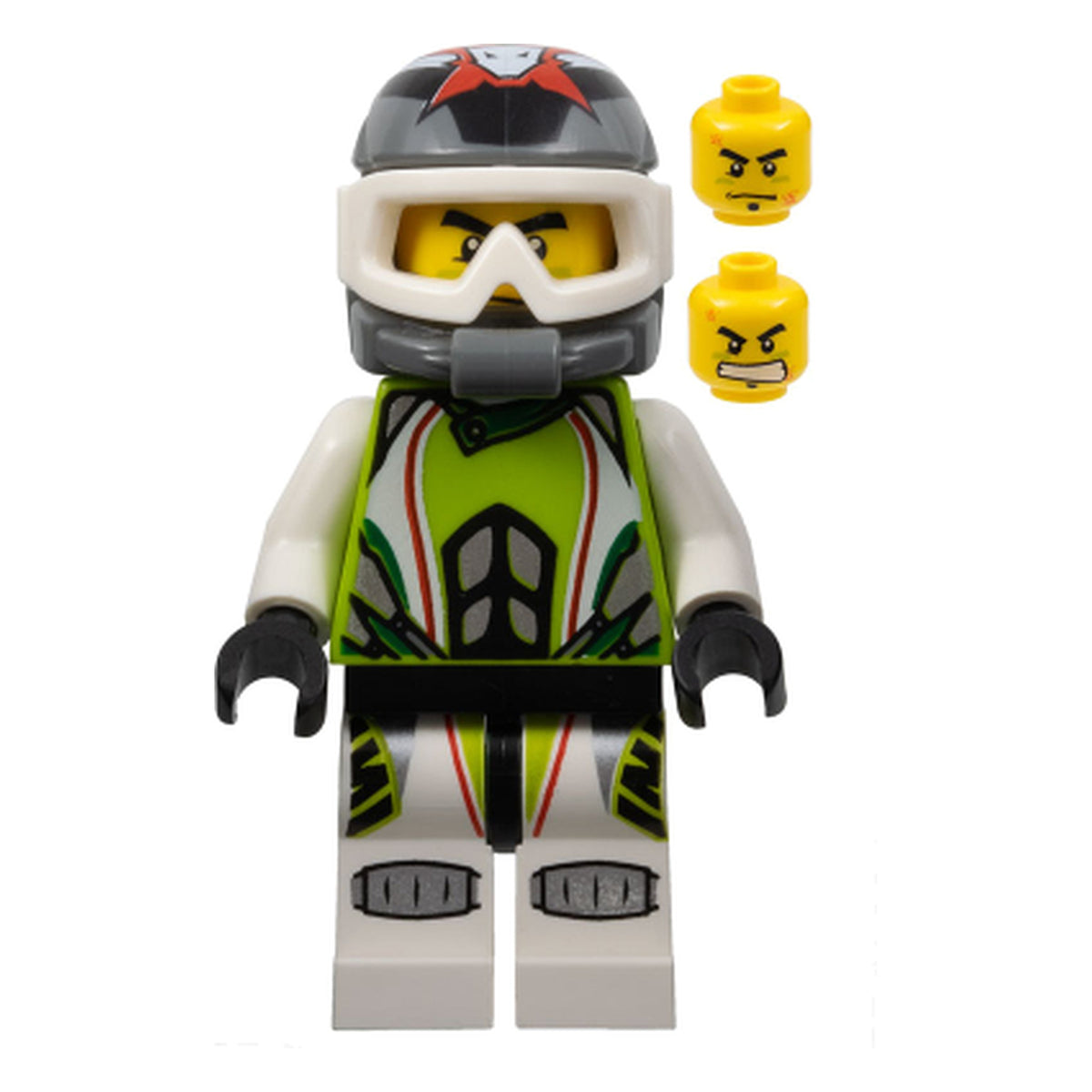 LEGO® Minifigur Team X-treme Daredevil 1 (REX-treme) wr001 – Gebr.
