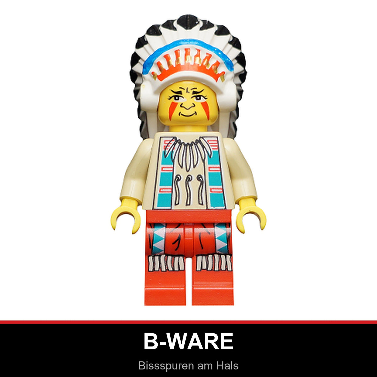 LEGO® Minifigur Indian Chief 1 ww017 – B-Ware