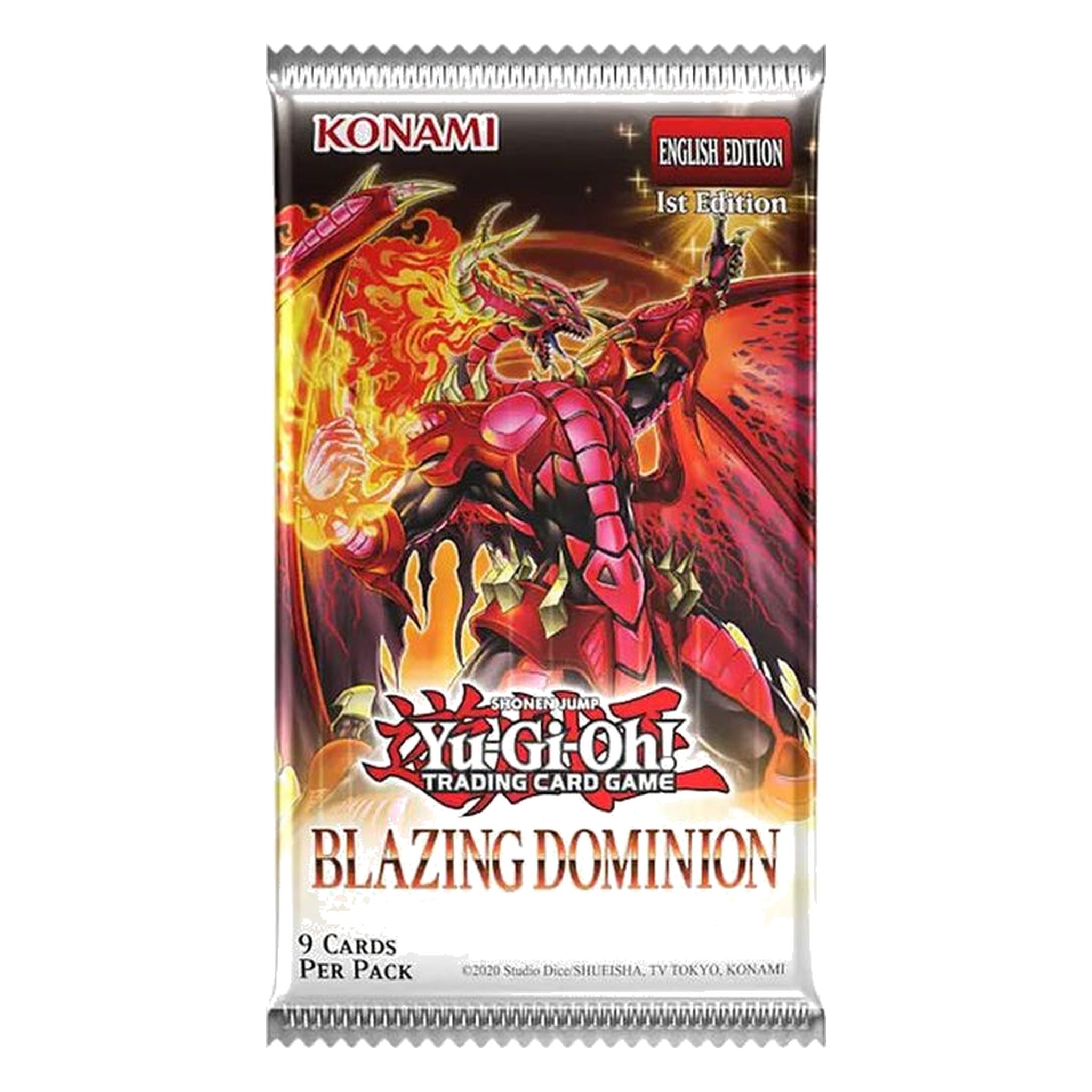 Yu-Gi-Oh! Booster Blazing Dominion – Englisch